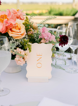 Shape Table numbers